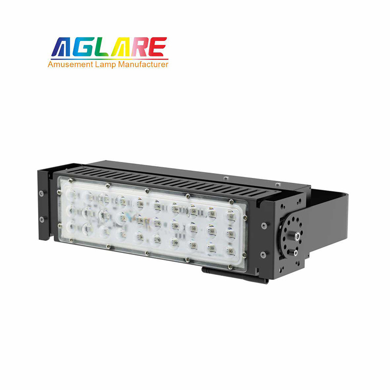 LED彩色投光灯 带？50W变色RGB泛光灯