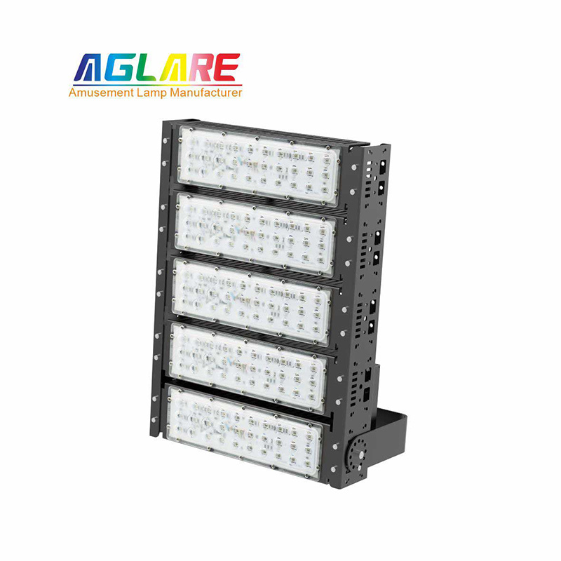 led彩色投光灯 带？250W变色RGB泛光灯游乐园公园景观户外照明